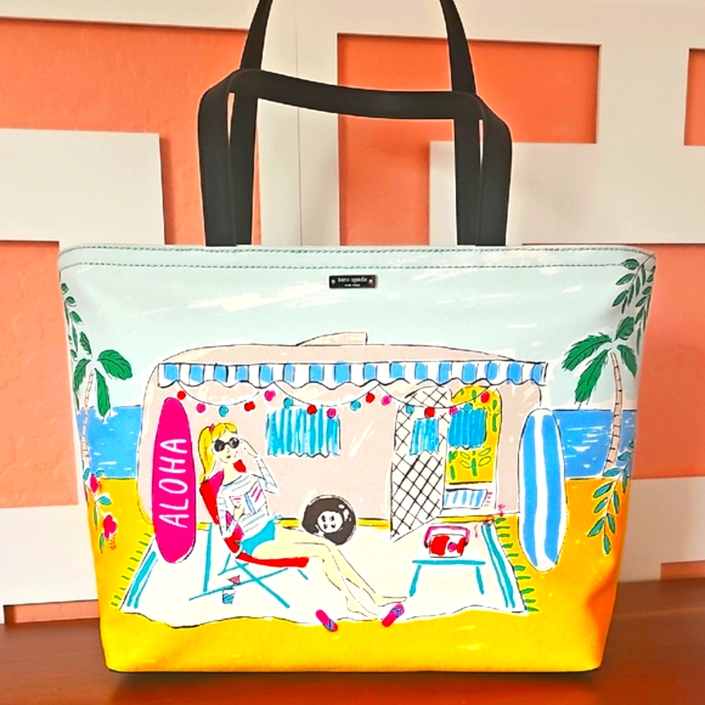 kate spade aloha francis tote. Hawaii Exclusive. NWT